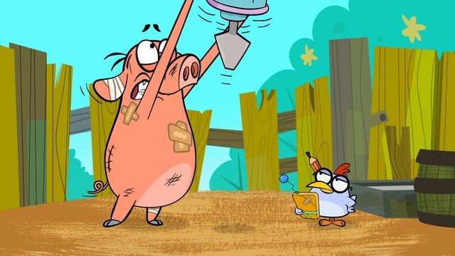 Funny cartoons for kids | 100 MPH - Goldilocks and the three bears_ 4_43.mp4 | Okee TV смотреть онлайн