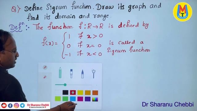 I PUC Mathematics Signum Functions Problems 5 Marks Important ll Dr Sharanu Chebbi смотреть онлайн