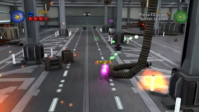 LEGO Star Wars: The Complete Saga - Cantina Bonus Level 2: Anakin's Flight смотреть онлайн