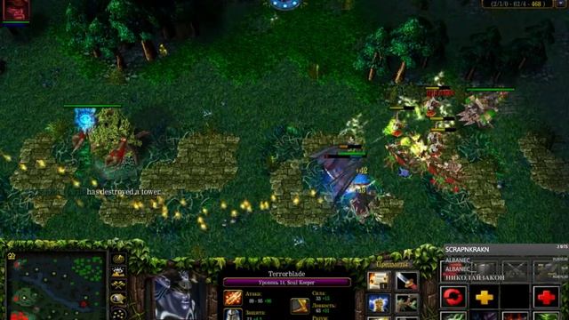DotA 6.85s iCCup artb TERRORBlade смотреть онлайн