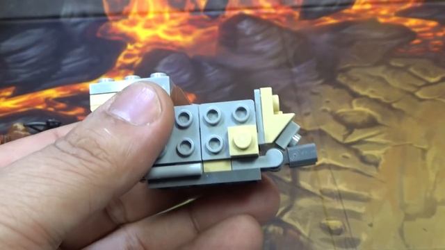 레고 75129 스타워즈 마이크로 우키 건쉽 마이크로파이터 조립 리뷰 LEGO Star Wars Wookiee Gunship microfighter смотреть онлайн