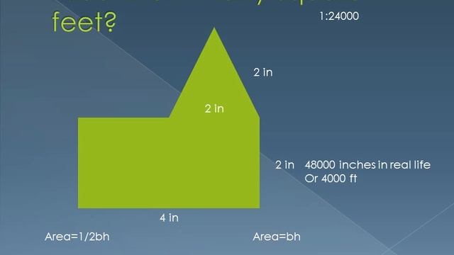 How to calculate area of topographic map features (buildings, etc) смотреть онлайн