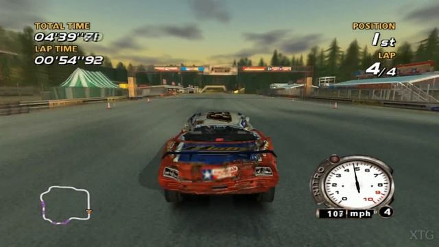 FlatOut PS2 Gameplay HD (PCSX2)
