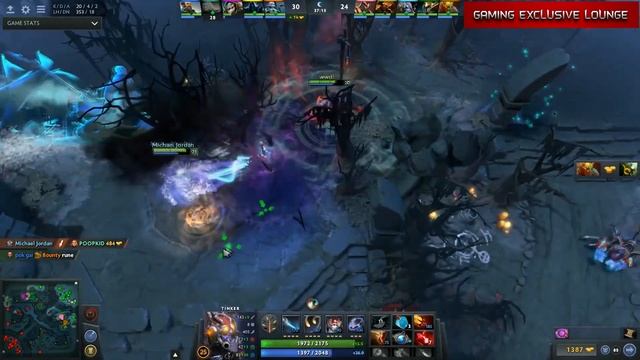 MIRACLE Tinker - 36 Kills in 76 Mins (Dota 2 Pro Gameplay) смотреть онлайн