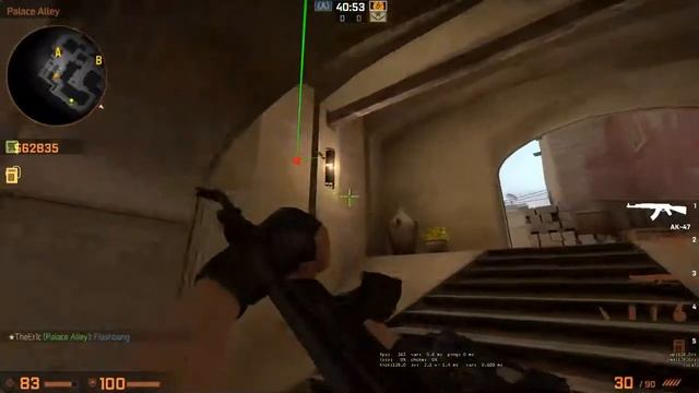 CS :GO Flash a way out of the A RAMP 6 sec смотреть онлайн