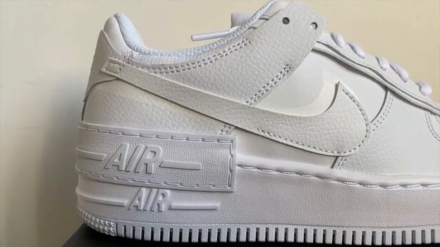Nike Air Force 1 Shadow Triple White Unboxing - STREET FEET смотреть онлайн