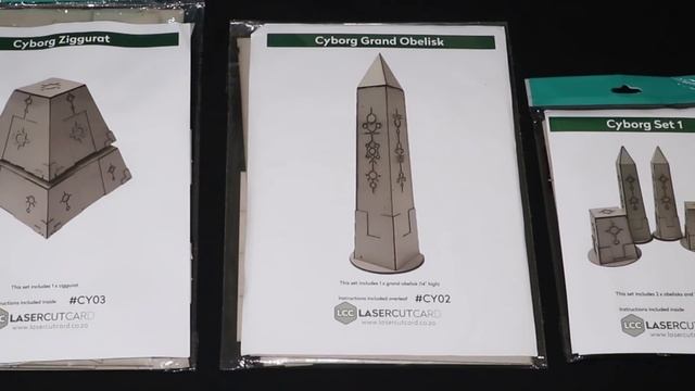 Necron Terrain - Cyborg Ziggurat and Necron Obelisks смотреть онлайн