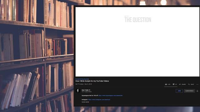 How I write scripts for my YouTube videos | My script writing workflow смотреть онлайн