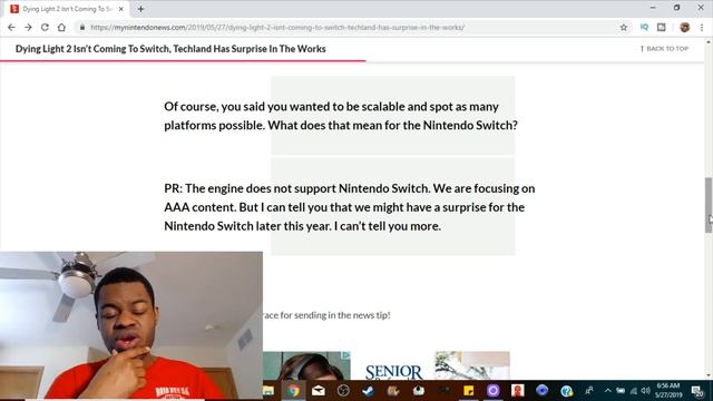 Dying Light 2 Isn’t Coming To Nintendo Switch смотреть онлайн