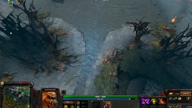 Dota 2 Lifestealer- Sub 400 MMR Scrub Doter - #10 смотреть онлайн