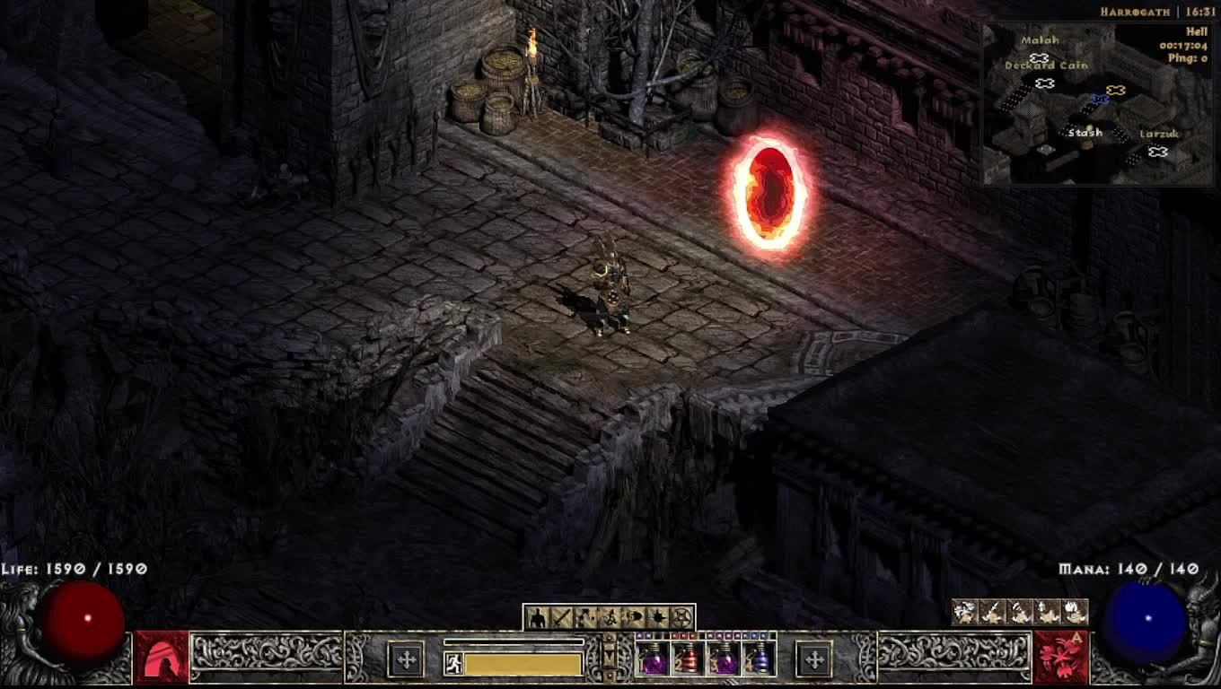 Project Diablo 2 (Варвар поясняет с вертушки)