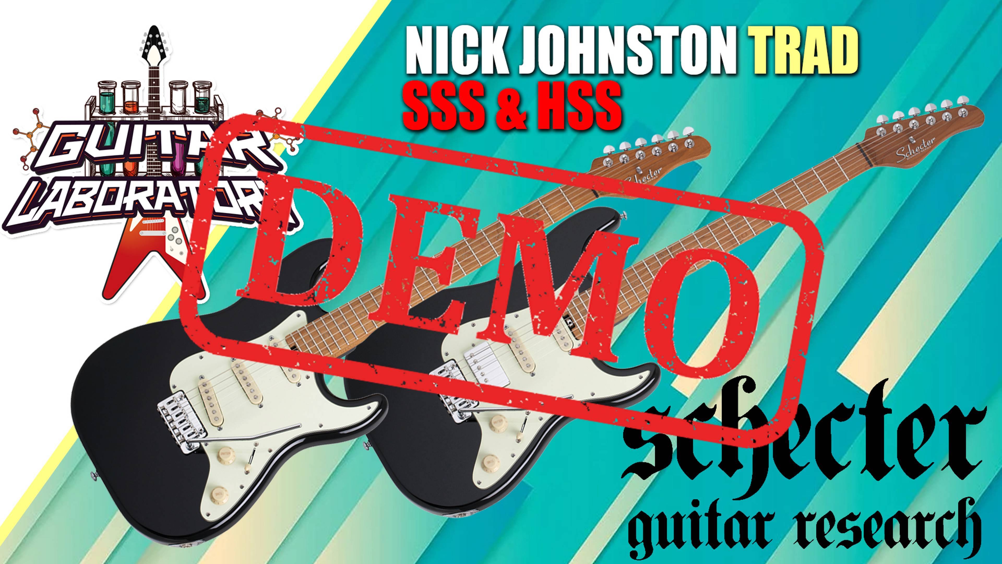 Электрогитара SCHECTER NICK JOHNSTON TRAD - демонстрация звучания смотреть онлайн