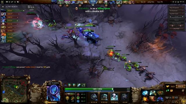 Dota 2 Arc Warden Teamfight смотреть онлайн
