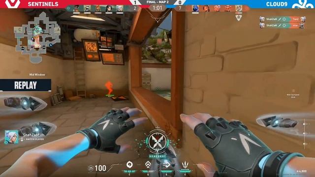 Cloud 9 Vs Sentinels Game 2 - Finals | PAX Arena Valorant Invitational | Valorant Ignition Series