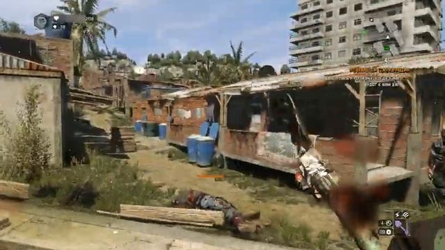 Dying Light. Прохожу испытание по паркуру 