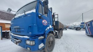 Камаз 43118 с КМУ Fassi