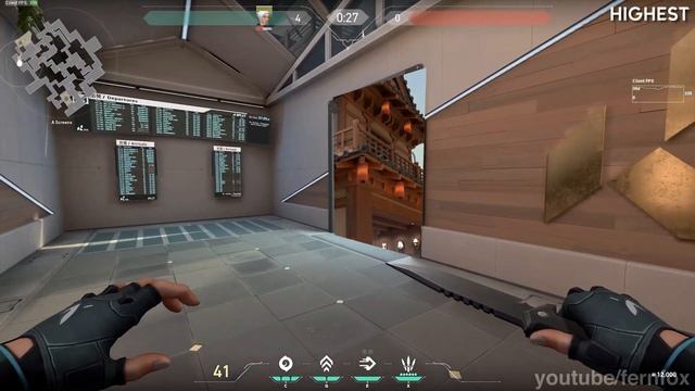 Highest VS Lowest VALORANT Graphics (40% More FPS!)