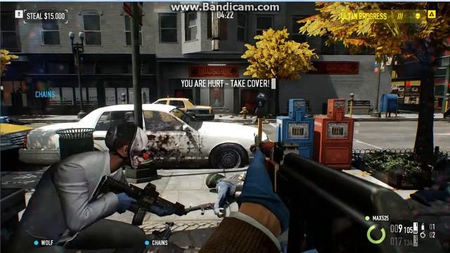 Играем в PAYDAY 2 с max525 (4 магазина). смотреть онлайн