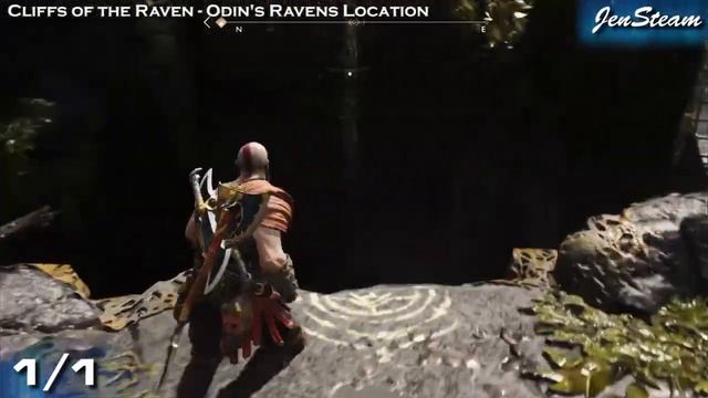 God of War All Odin's Ravens in Cliffs of the Raven (Allfather Blinded Trophy) смотреть онлайн