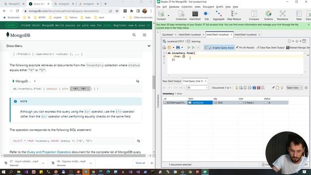 23 - Backend - Путь Самурая _ MongoDB CRUD _ Backend для начинающих на Node.js