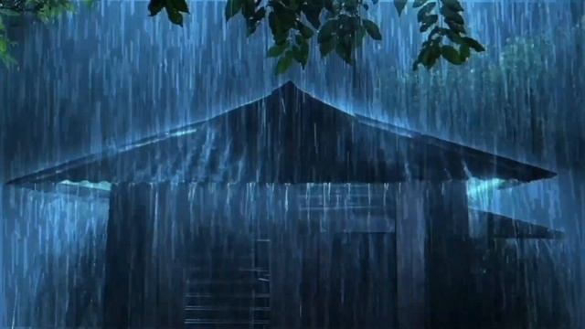 heavy rain with thunderstorm|Deep sleep in 2 hours|ASMR for sleep смотреть онлайн