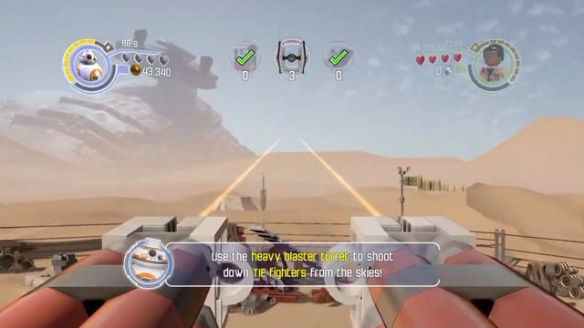 Lego Star wars The Force Awakens demo game play смотреть онлайн