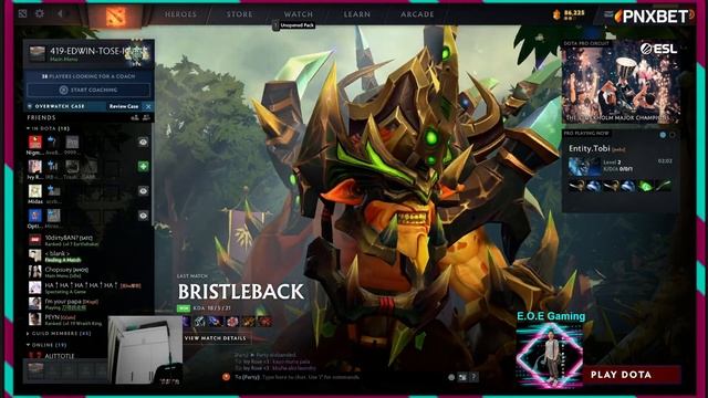 DOTA 2 - BRISTLEBACK OFFLANE NEW PATCH 7.31c GAMEPLAY смотреть онлайн