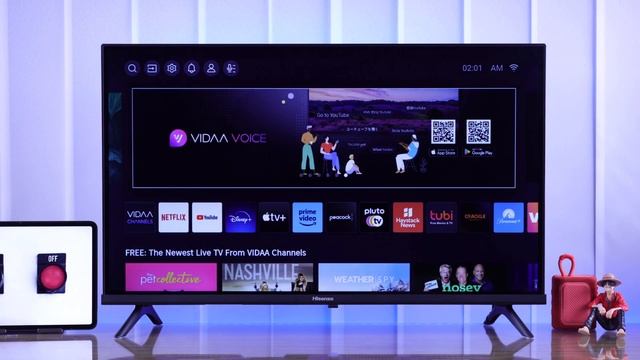 Hisense VIDAA Smart TV: How To Turn ON Without a Remote! смотреть онлайн