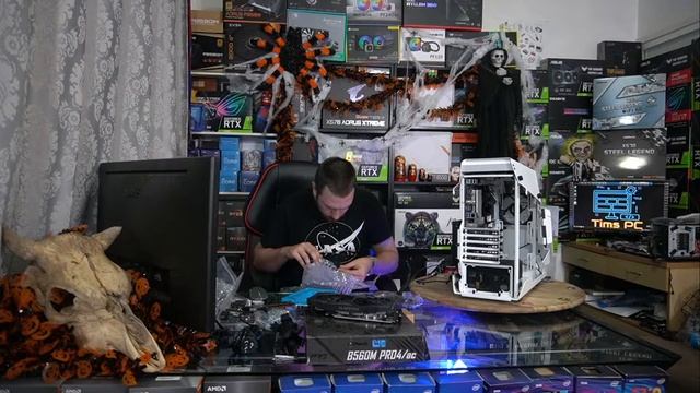 Stormtrooper Case! Thermaltake AH T200 TG Case In White - Live PC Build
