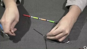 Оригинальная поплавочная снасть с коромыслом.