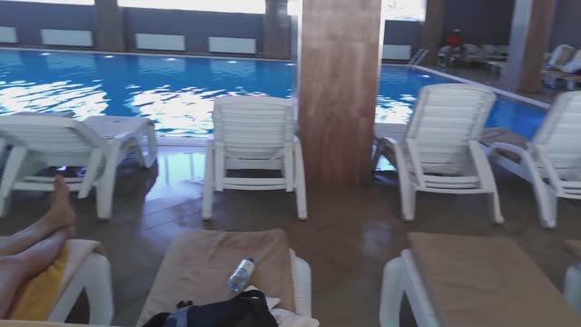 КРЫТЫЙ БАССЕЙН И ЗОНА СПА В ОТЕЛЕ " ГОРОД МИРА .УДАЧНЫЙ ПРОХОД ИЗ БАССЕЙНА ДО НОМЕРА. ВИТЯЗЕВО 2024. смотреть онлайн