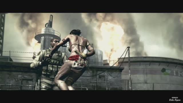 Кооперативное прохождение Resident Evil 5 / Глава 3-2. Место казни. смотреть онлайн