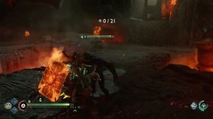 God of War Рагнарёк Горнило