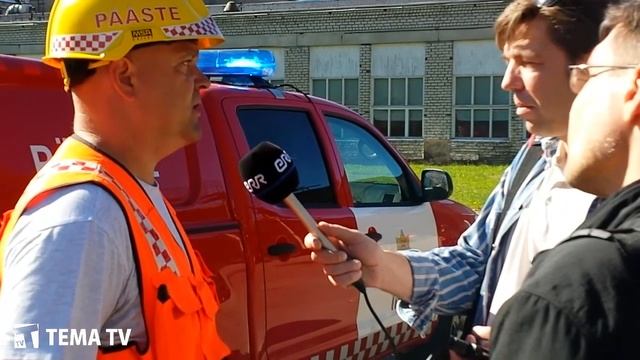 TEMA TV: Пожар на территории бывшей мебельной фабрики Narova - Видео 2. смотреть онлайн