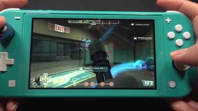 Team Fortress 2 On Nintendo Switch LITE смотреть онлайн