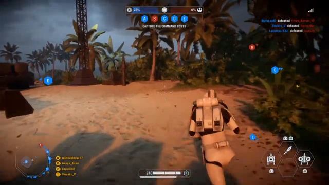 STAR WARS Battlefront 2 - Cracked on Scarif with Jet Trooper смотреть онлайн
