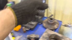 Поджеро 4, замена переднего ступичного подшипника