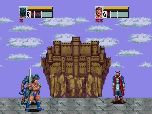Genesis Golden Axe III 2 players