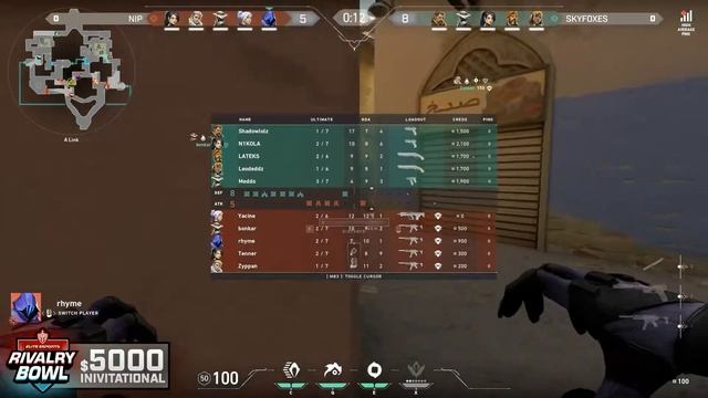 NIP vs. Skyfoxes [Map 1, Bind] BO3 | Grand Finals - Rivalry Bowl EU смотреть онлайн