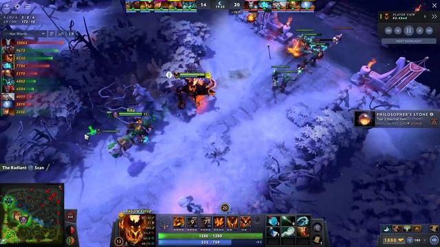 Abed Shadow Fiend vs carry QOP, Storm Spirit, Legion Commander - domino - dota2 смотреть онлайн
