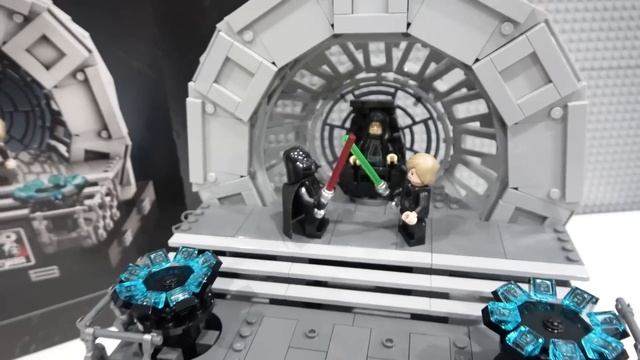 LEGO Star Wars Emperor's Throne Room & Endor Speeder Chase Review! Dioramas 75352 & 75353 смотреть онлайн