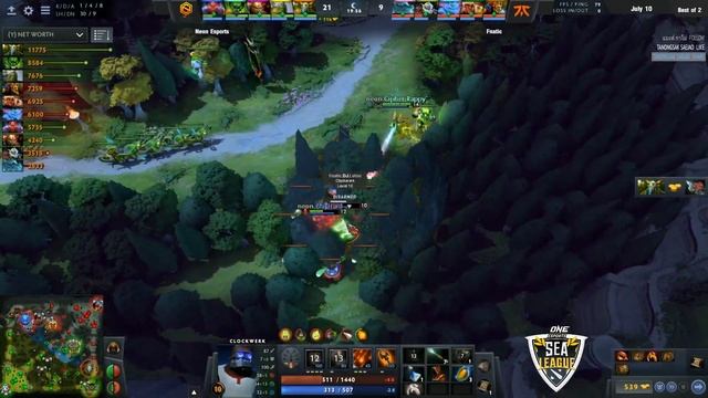 Dota 2 : ONE Esports Dota 2 SEA League [B2] Fnatic vs Neon [ไฮไลท์ 1] смотреть онлайн