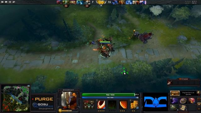 Dota 2 Gameplay - Purge Plays Juggernaut смотреть онлайн