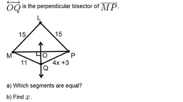 Perpendicular Bisectors: Examples (Geometry Concepts) смотреть онлайн