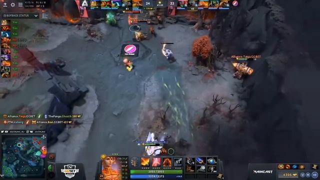 NAVI vs PANGO Winners Match GG.Bet Birmingham Invitational 2019 Highlights Dota 2 смотреть онлайн