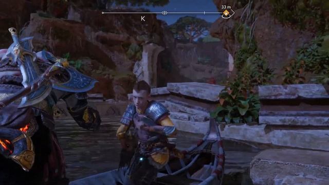 God of War: Ragnarök | Vanaheim Krater (Cinnetkar Haklangr & Kül Tiran) смотреть онлайн