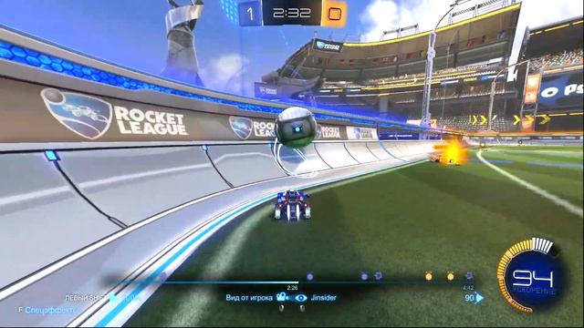 Rocket League 1 vs 2 INSANE! (2x2 mod) win 3:0 or lose? Silvers tryhard xD INSANE!