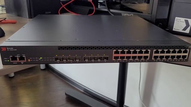 Brocade ICX 6610-24P-PE Boot Process