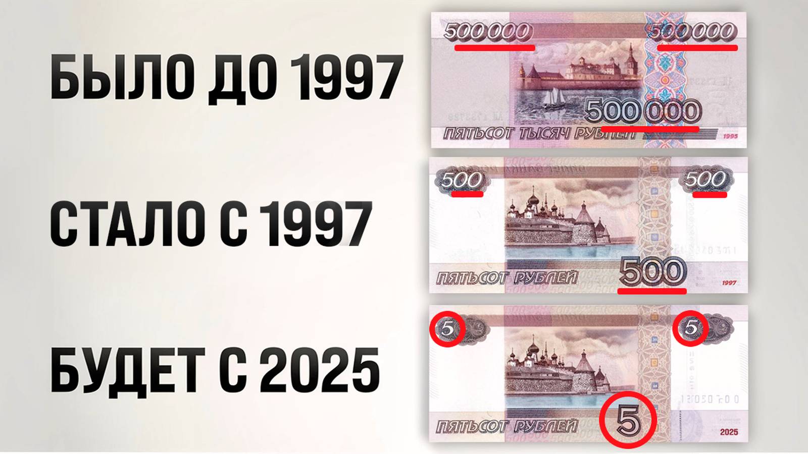 ДЕНОМИНАЦИЯ в России. Скоро доллар будет стоить ВСЕГО 1 РУБЛЬ смотреть онлайн