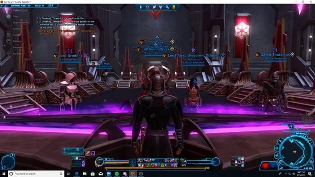 Acolyte Telthuum Promotion To Apprentice - SWTOR - Guild - Roleplay смотреть онлайн